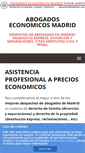 Mobile Screenshot of abogadoseconomicosmadrid.com